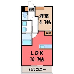 メゾン・ボヌールの物件間取画像